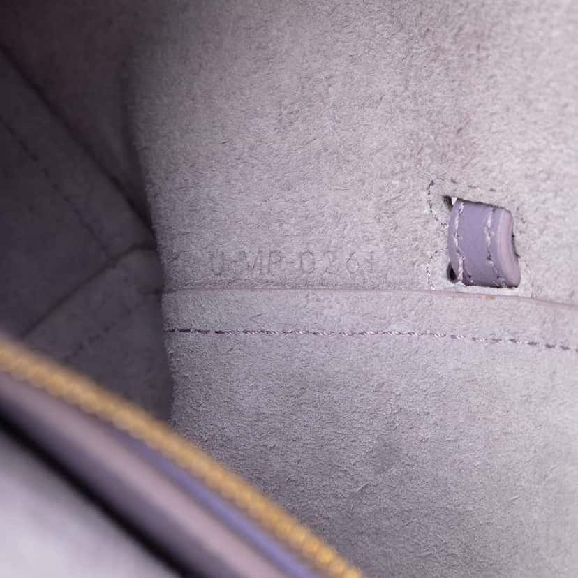 Celine Pico Grained Calfskin Belt Bag Purple Leather Very good condition - Box View