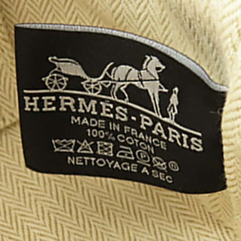 Hermès Small Toile Bride A Brac Case Pink Canvas Very good condition - Box View