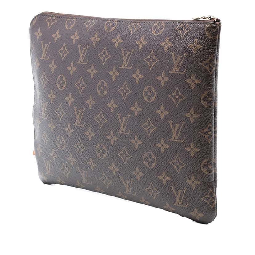 Louis Vuitton Monogram Etui Voyage MM Brown Very good condition - Back View