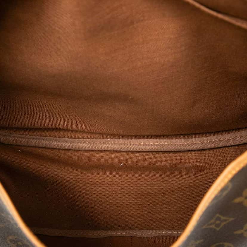 Louis Vuitton Monogram Saumur 35 Brown Very good condition - Model View