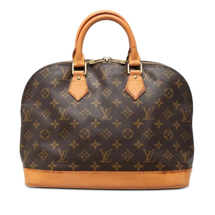 Louis Vuitton Monogram Alma PM Brown Very good condition - Front View