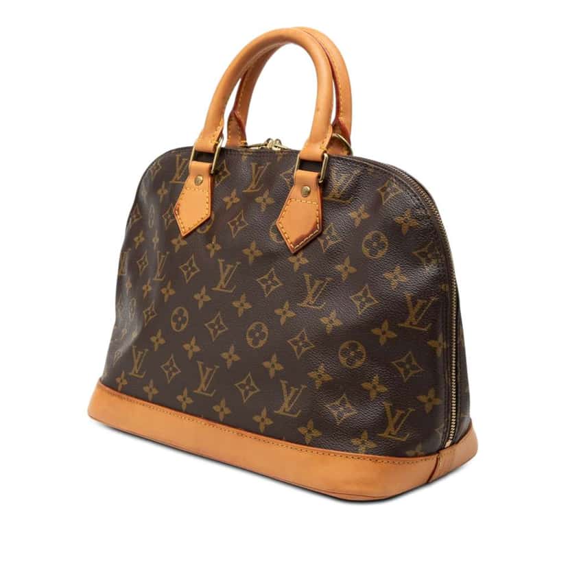 Louis Vuitton Monogram Alma PM Brown Very good condition - Back View