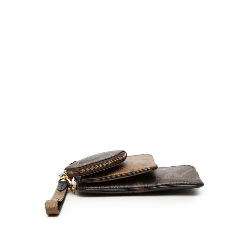 Louis Vuitton Monogram Reverse Giant Trio Pouch Set Brown Very good condition - Inside View