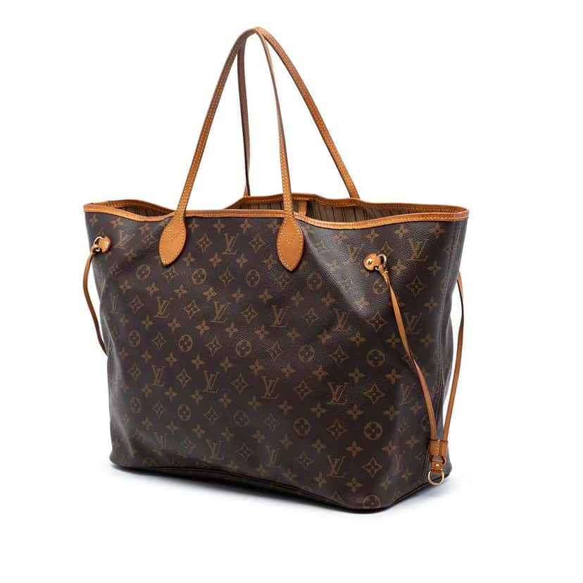 Louis Vuitton Monogram Neverfull GM Brown Very good condition - Back View