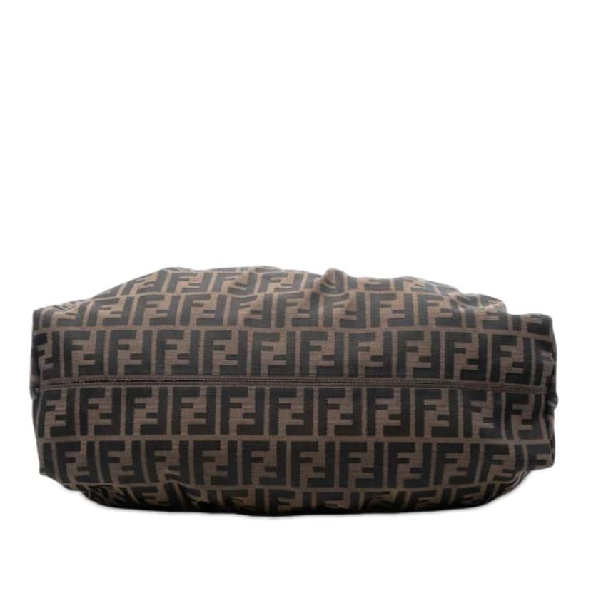 Fendi Large Zucca Canvas Chef Shoulder Bag Brown Canvas Very good condition - Inside View