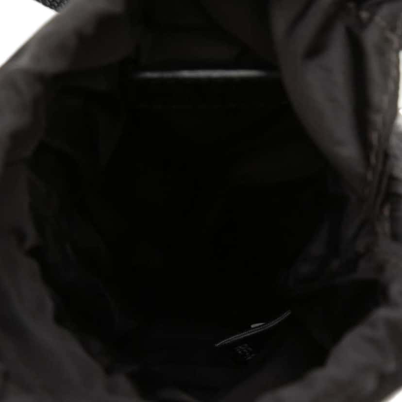 Prada Re Nylon Printed Phone Pouch Black Very good condition - Model View