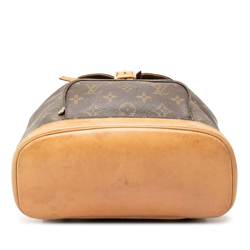 Louis Vuitton Monogram Montsouris MM Brown Good condition - Inside View