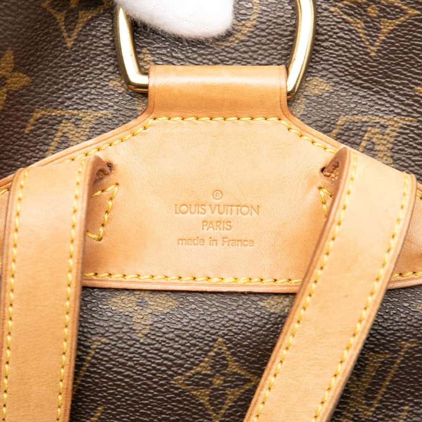 Louis Vuitton Monogram Montsouris MM Brown Good condition - Box View