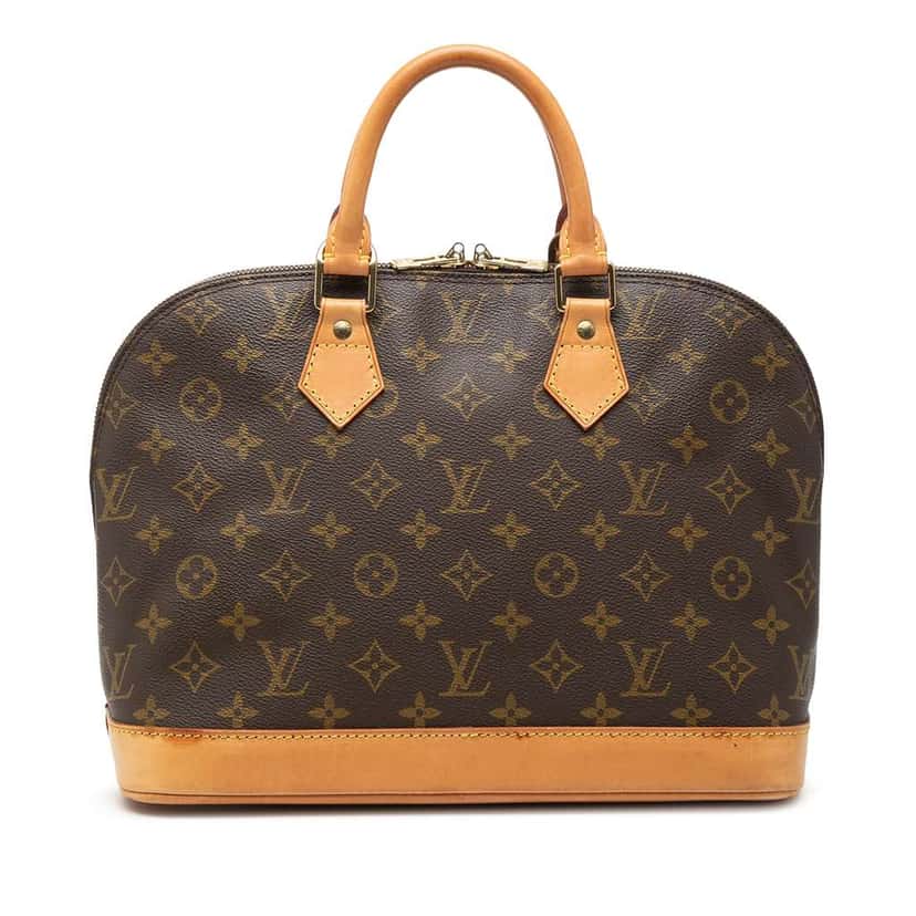 Louis Vuitton Monogram Alma PM Brown Very good condition - Front View