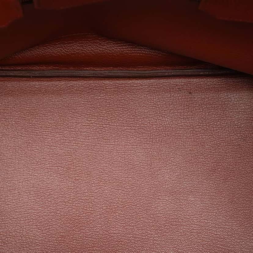 Hermès Togo Birkin Retourne 35 Red Leather Very good condition - Model View