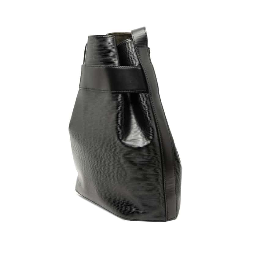 Louis Vuitton Epi Sac D Epaule GM Black Leather Very good condition - Back View
