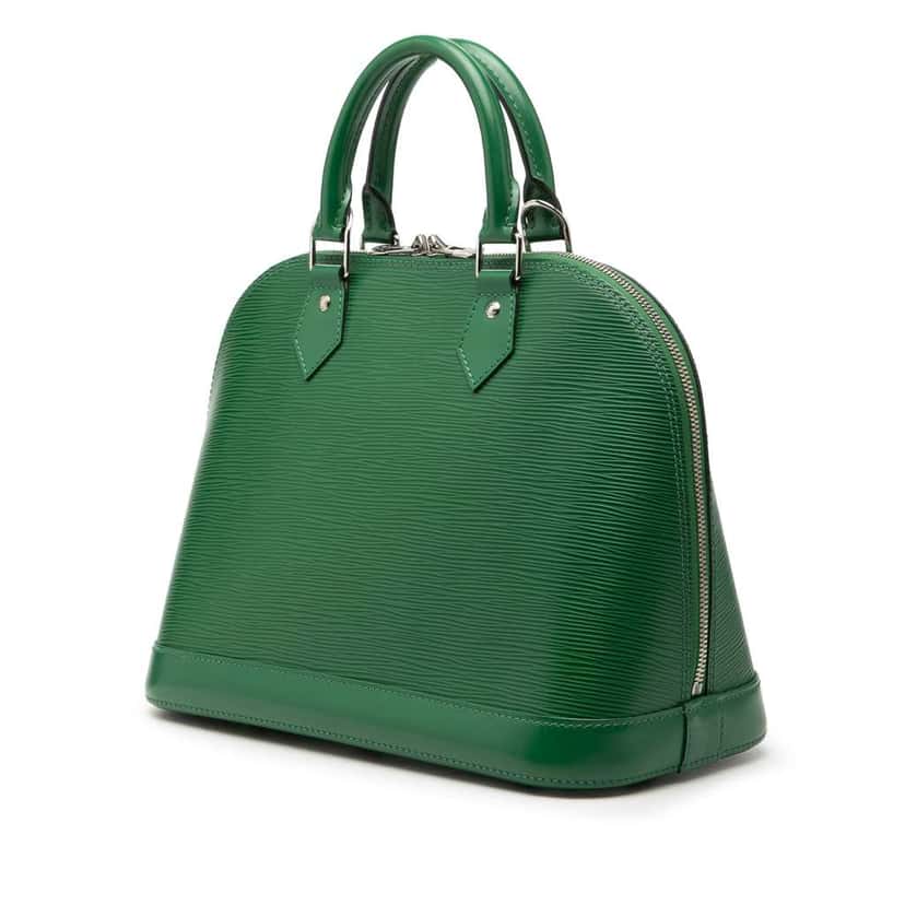 Louis Vuitton Epi Alma PM Green Leather Very good condition - Back View