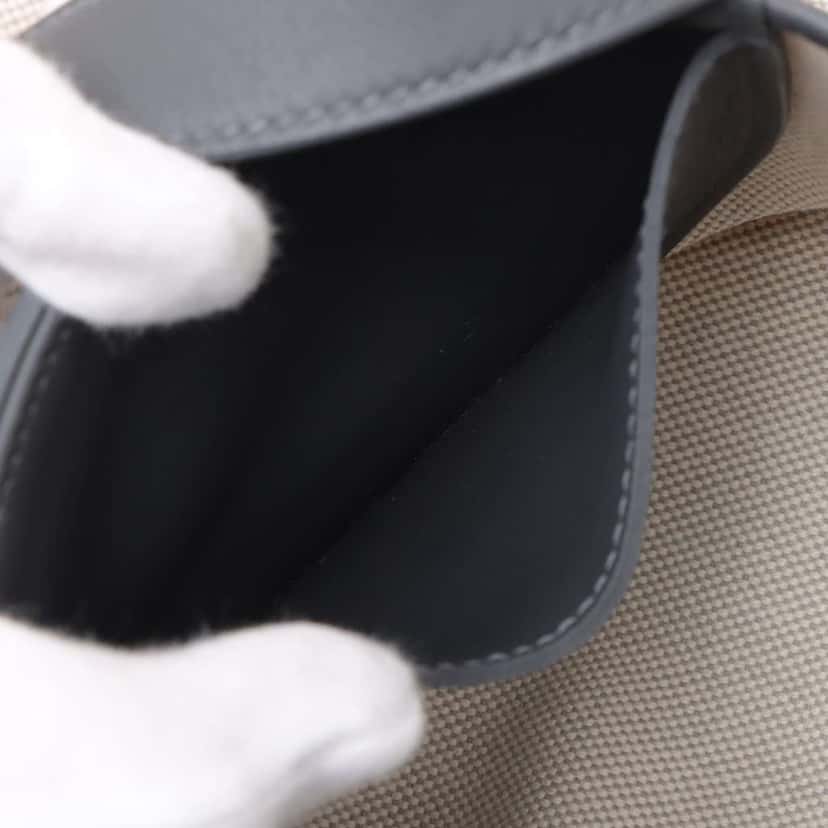 Hermès Toile and Swift In the Loop 23 Beige Canvas Very good condition - Box View