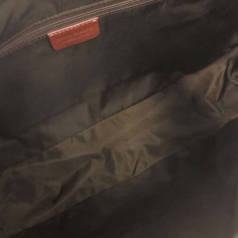 Bvlgari Leather Shoulder Bag Brown Leather Very good condition - Model View