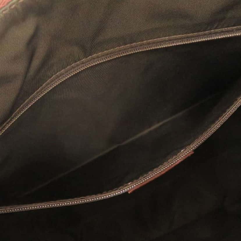 Bvlgari Leather Shoulder Bag Brown Leather Very good condition - Box View