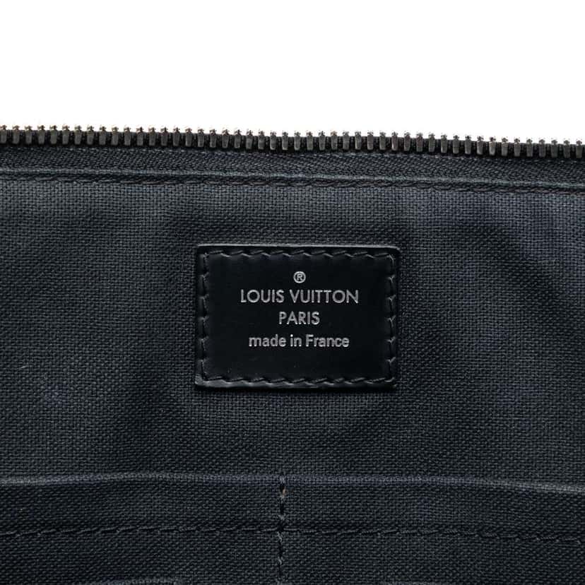 Louis Vuitton Damier Graphite Porte Documents Jour Black Very good condition - Box View