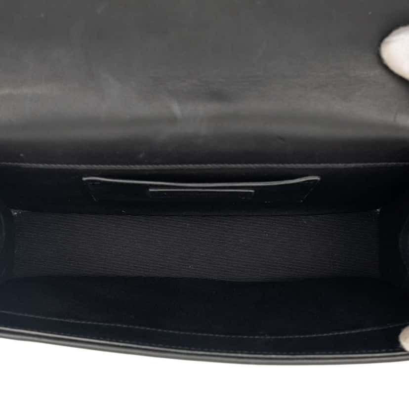 Saint Laurent Medium Diagonal Quilted Calfskin Monogram Kate Tassel Crossbody Black Leather Very good condition - Model View