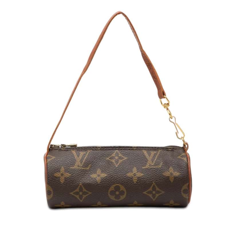 Louis Vuitton Monogram Papillon Pochette Brown Very good condition - Front View