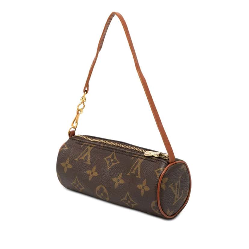 Louis Vuitton Monogram Papillon Pochette Brown Very good condition - Back View