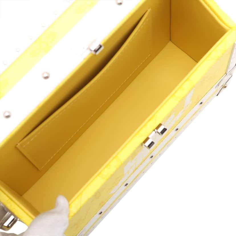 Louis Vuitton Everyday LV Monogram Clutch Box Yellow Very good condition - Inside View