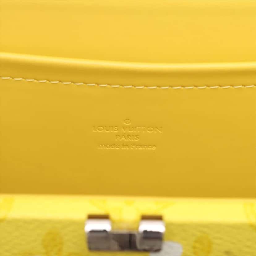 Louis Vuitton Everyday LV Monogram Clutch Box Yellow Very good condition - Model View
