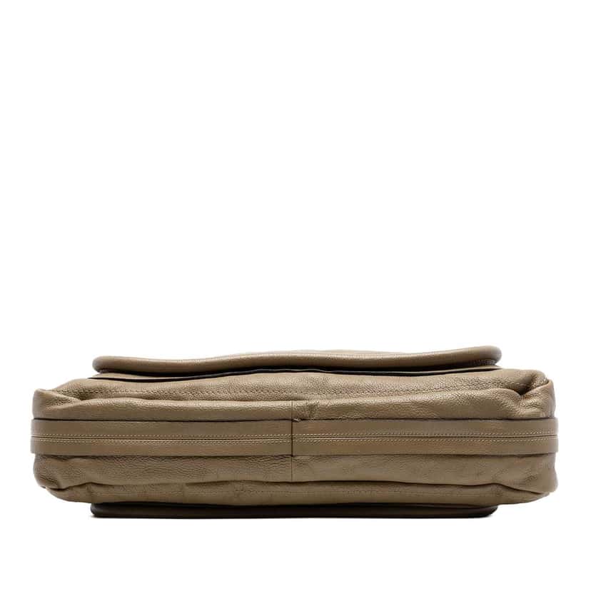 Chloé Large Leather Paraty Satchel Brown Leather Very good condition - Inside View