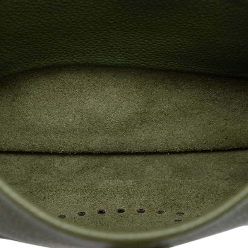 Hermès Clemence Evelyne I 29 Green Leather Very good condition - Model View