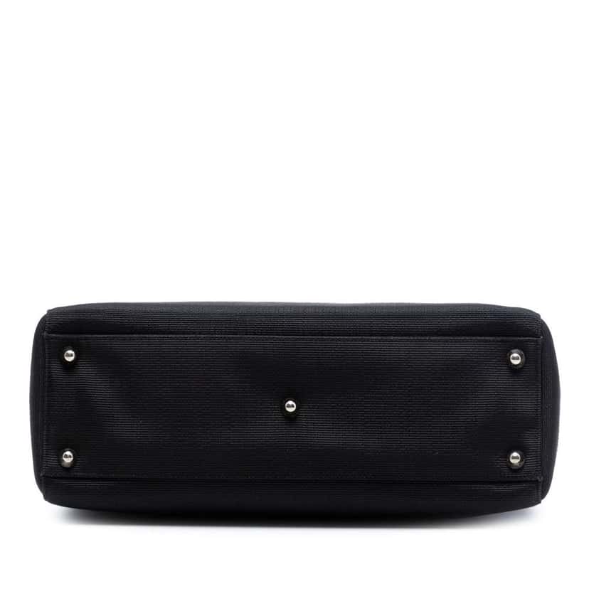 Dior Large Canvas Lady Dior Black Canvas Very good condition - Inside View