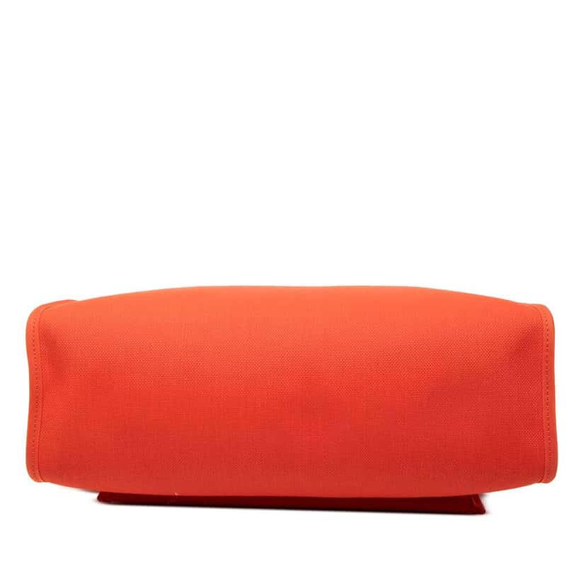 Hermès Toile Herbag Zip 31 Orange Canvas Very good condition - Inside View