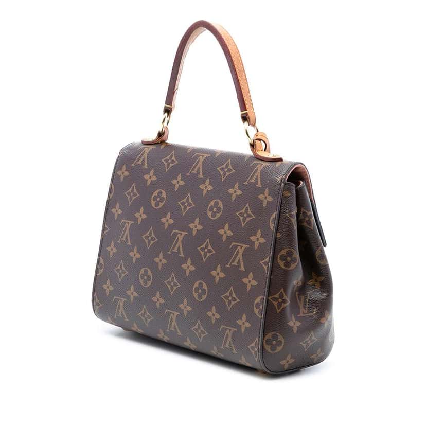 Louis Vuitton Monogram Cluny BB Brown Very good condition - Back View