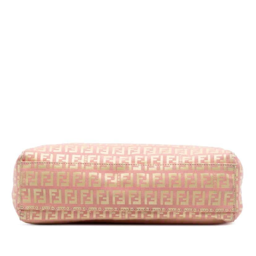 Fendi Zucchino Canvas Tote Pink Canvas Very good condition - Inside View