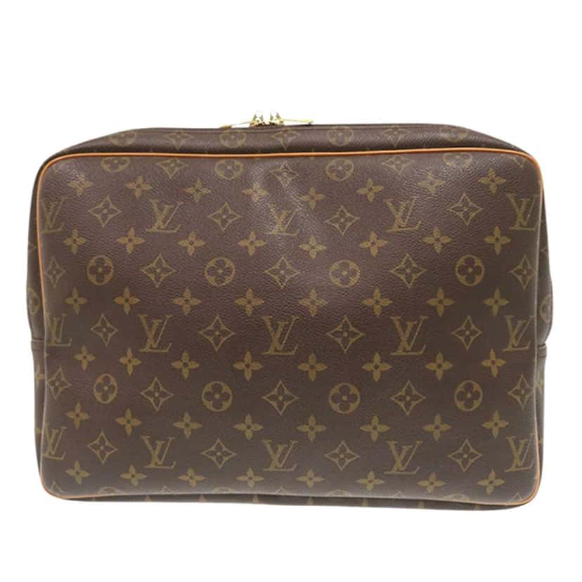 Louis Vuitton Monogram Reporter GM Brown Very good condition - Back View