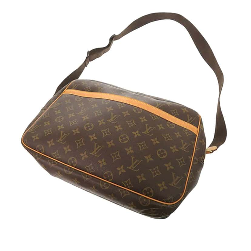 Louis Vuitton Monogram Reporter GM Brown Very good condition - Model View