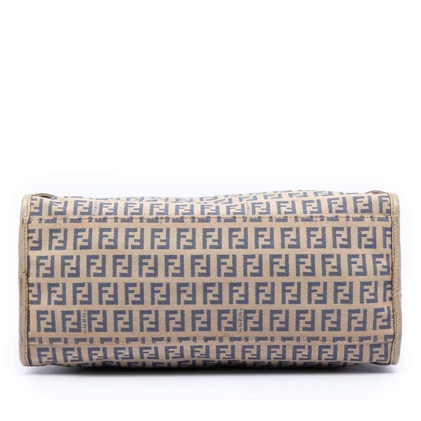 Fendi Zucchino Canvas Tote Beige Canvas Very good condition - Inside View