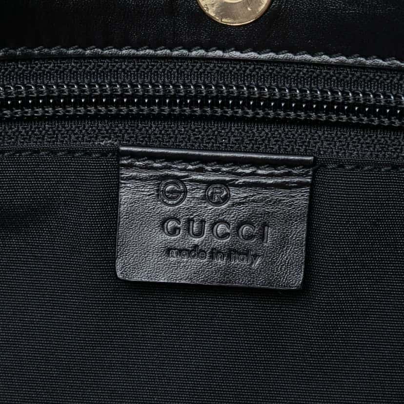 Gucci Guccissima Tote Black Leather Very good condition - Box View