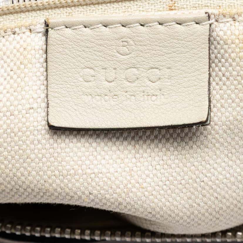 Gucci Guccissima Sukey Shoulder Bag Brown Leather Very good condition - Box View