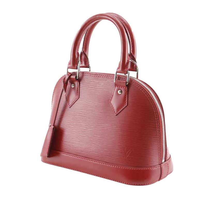 Louis Vuitton Epi Alma BB Red Leather Very good condition - Back View