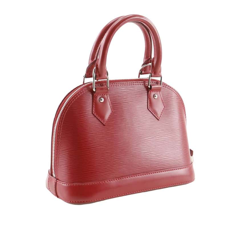 Louis Vuitton Epi Alma BB Red Leather Very good condition - Inside View