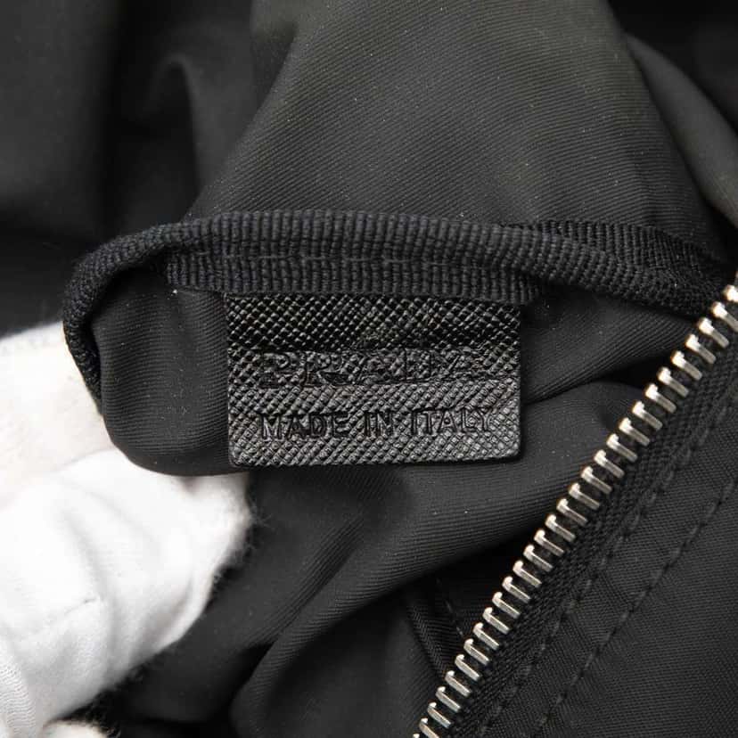 Prada Tessuto Boston Bag Black Very good condition - Box View