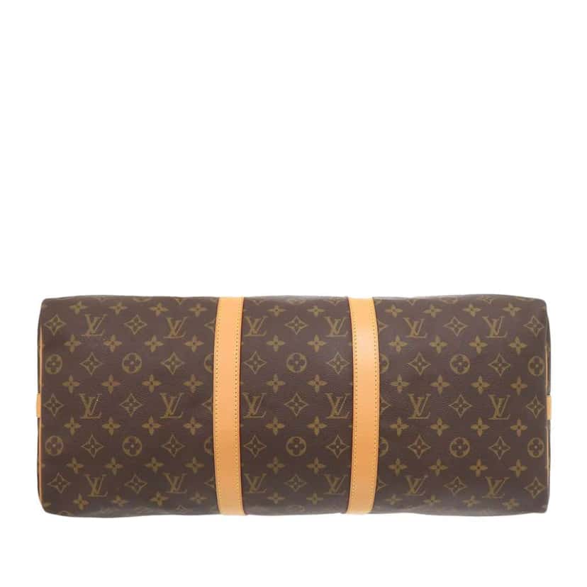 Louis Vuitton Monogram Keepall Bandouliere 50 Brown Very good condition - Inside View