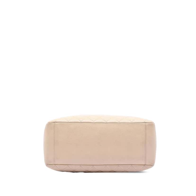 Chanel Caviar Grand Shopping Tote Brown Leather Very good condition - Inside View