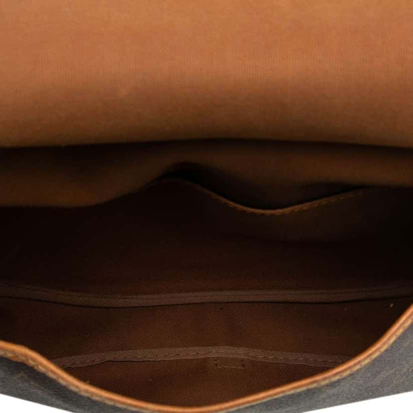 Louis Vuitton Monogram Saumur 25 Brown Good condition - Model View