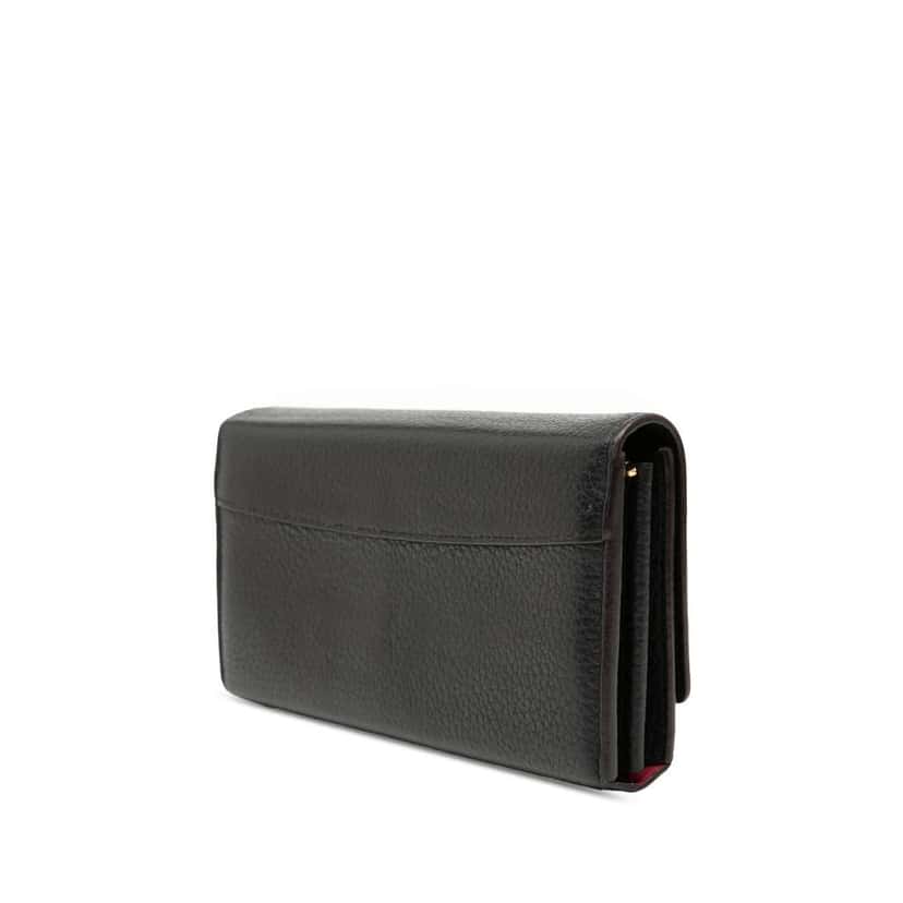 Louis Vuitton Taurillon Capucines Long Wallet Black Leather Very good condition - Back View