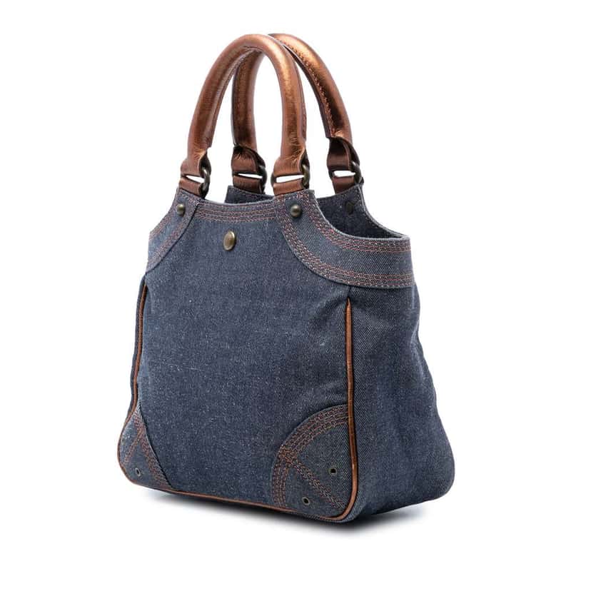 Burberry Denim Handbag Blue Denim Very good condition - Back View