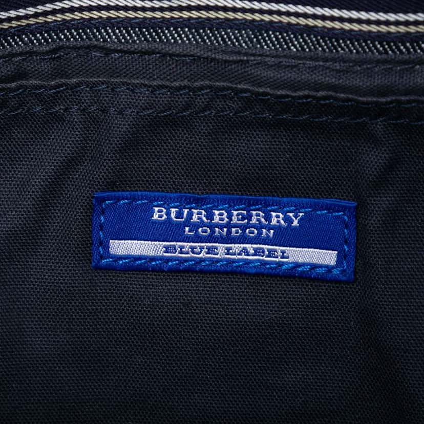 Burberry Denim Handbag Blue Denim Very good condition - Box View