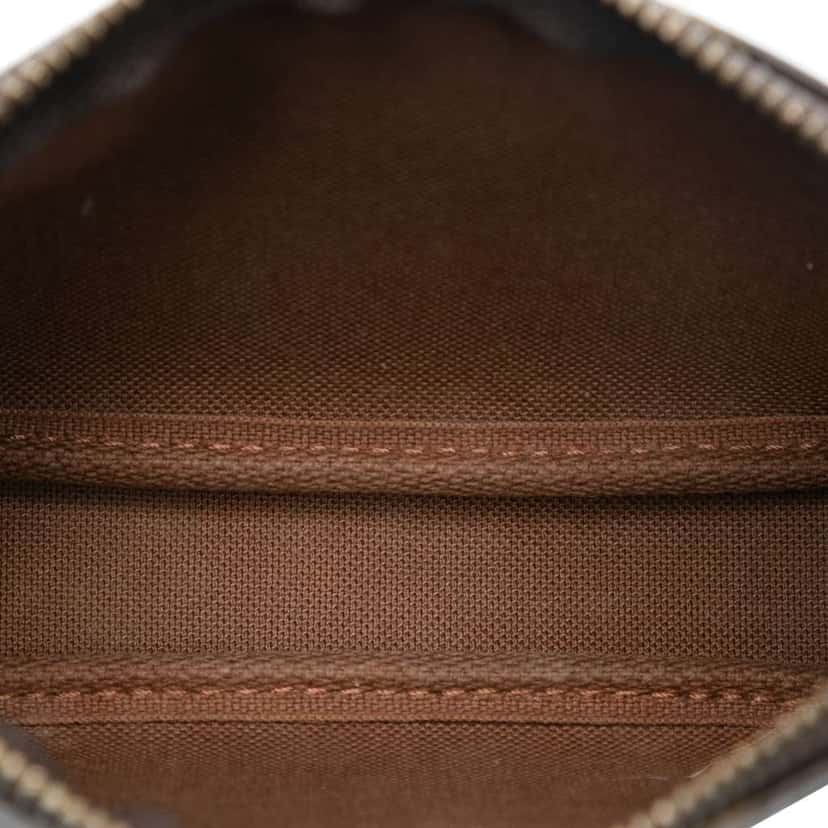 Louis Vuitton Monogram Mini Pochette Accessoires Brown Very good condition - Model View