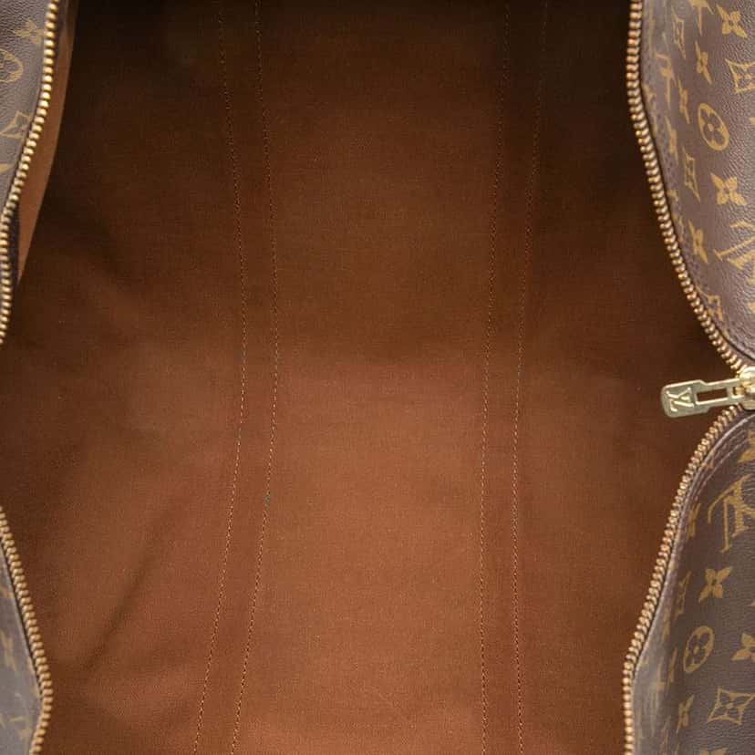 Louis Vuitton Monogram Keepall 55 Brown Very good condition - Model View