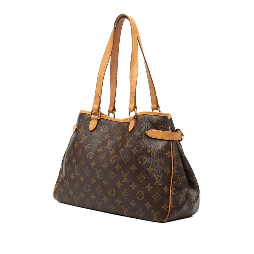 Louis Vuitton Monogram Batignolles Horizontal Brown Very good condition - Back View