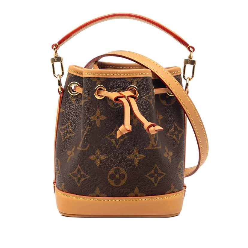 Louis Vuitton Monogram Nano Noe Brown Very good condition - Front View