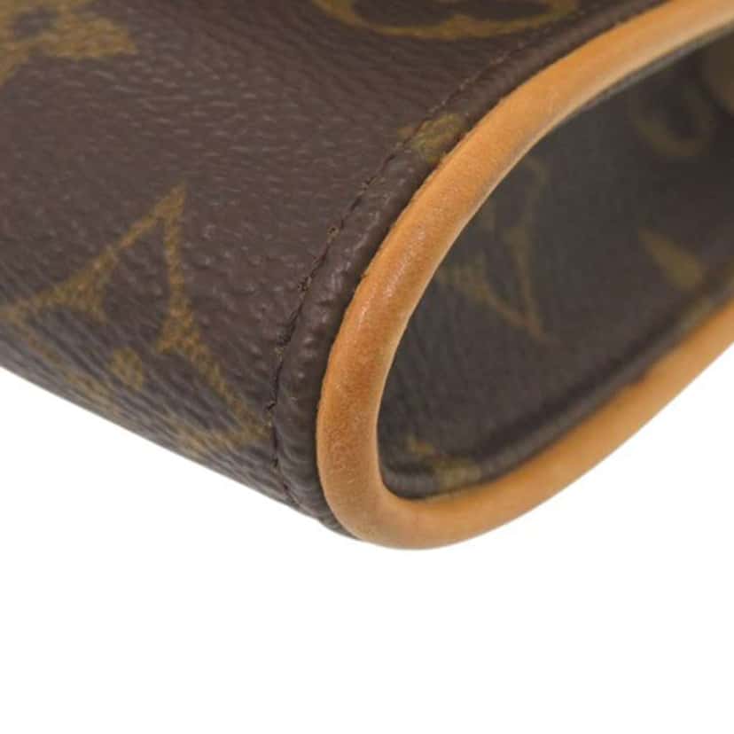 Louis Vuitton Monogram Pochette Twin PM Brown Very good condition - Box View